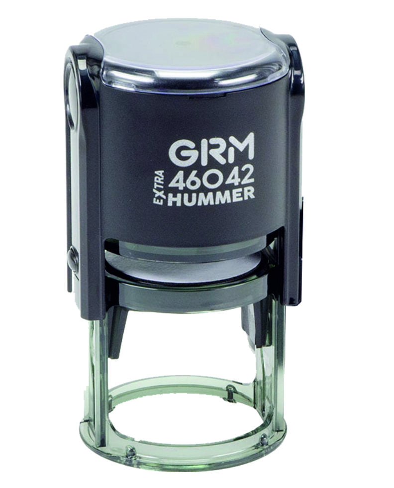 GRM 46042 Extra Hummer ЧЕРНЫЙ корпус оснастка для печати с боксом д. 42 мм